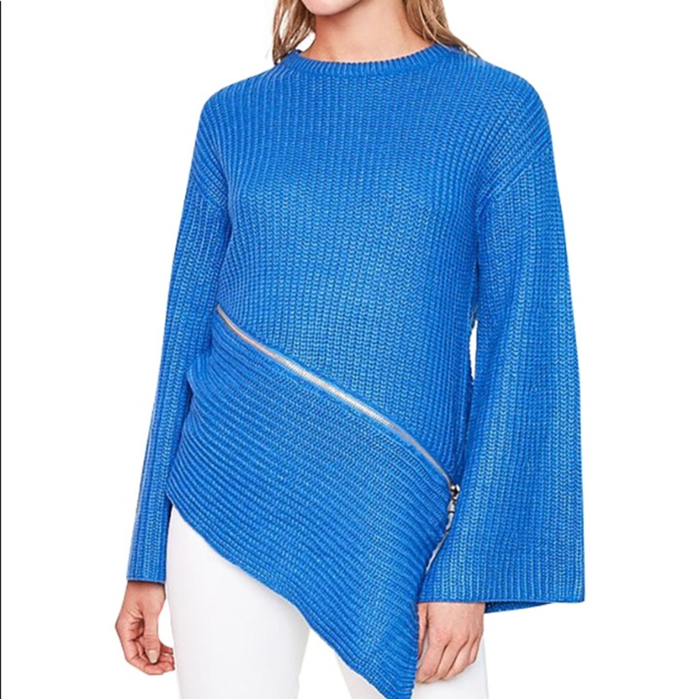 Asymmetrical Zip Sweater
